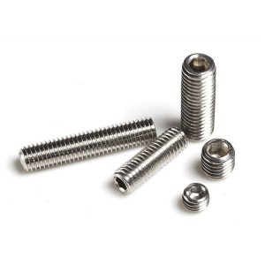 Acero inoxidable A2-70 A4-80 DIN916 Set Bolt