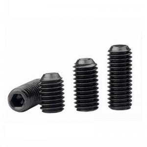 Black oxide 4.8 8.8 12.9 DIN913 set bolt