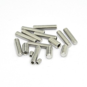 Stainless steel 4.8 8.8 12.9 din913 set bolt