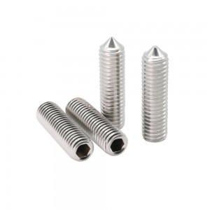 Stainless steel A2-70 A4-70 A4-80 DIN914 set bolt