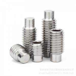 Stainless Steel A2-70 A4-80 DIN915 set bolt