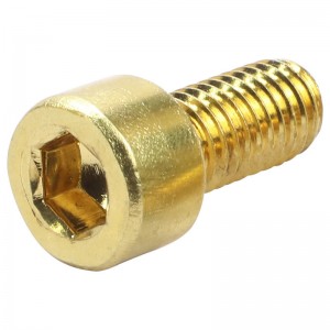 Copper Brass DIN7984 Low Head Hex Socket Bolts