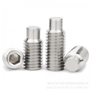 Stainless Steel A2-70 A4-80 DIN915 set bolt