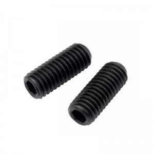 High Strength Grade 4.8 8.8 10.9 12.9 Black Oxide DIN915 DIN916 set bolt