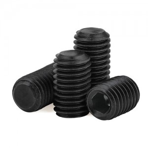 Black oxide 4.8 8.8 12.9 DIN913 set bolt