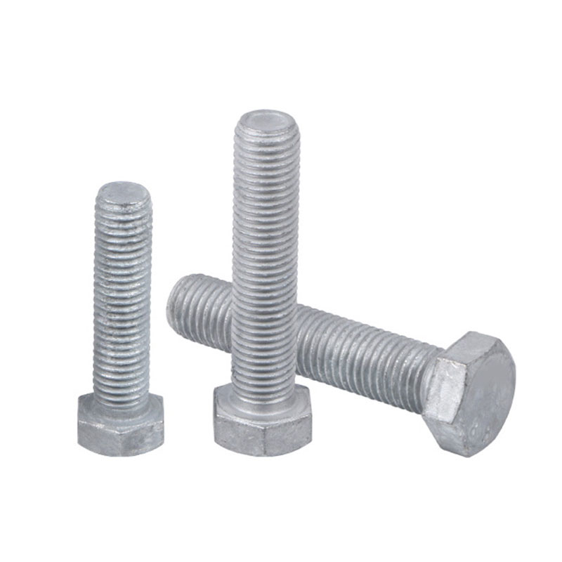 The main difference between hot-dip galvanizing and cold-dip galvanizing of hexagonal bolts