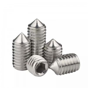 Stainless steel A2-70 A4-70 A4-80 DIN914 set bolt