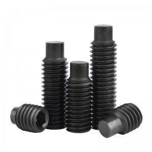 High Strength Grade 4.8 8.8 10.9 12.9 Black Oxide DIN915 set bolt