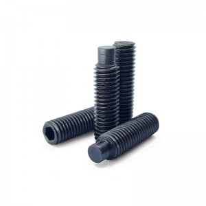 High Strength Grade 4.8 8.8 10.9 12.9 Black Oxide DIN915 set bolt